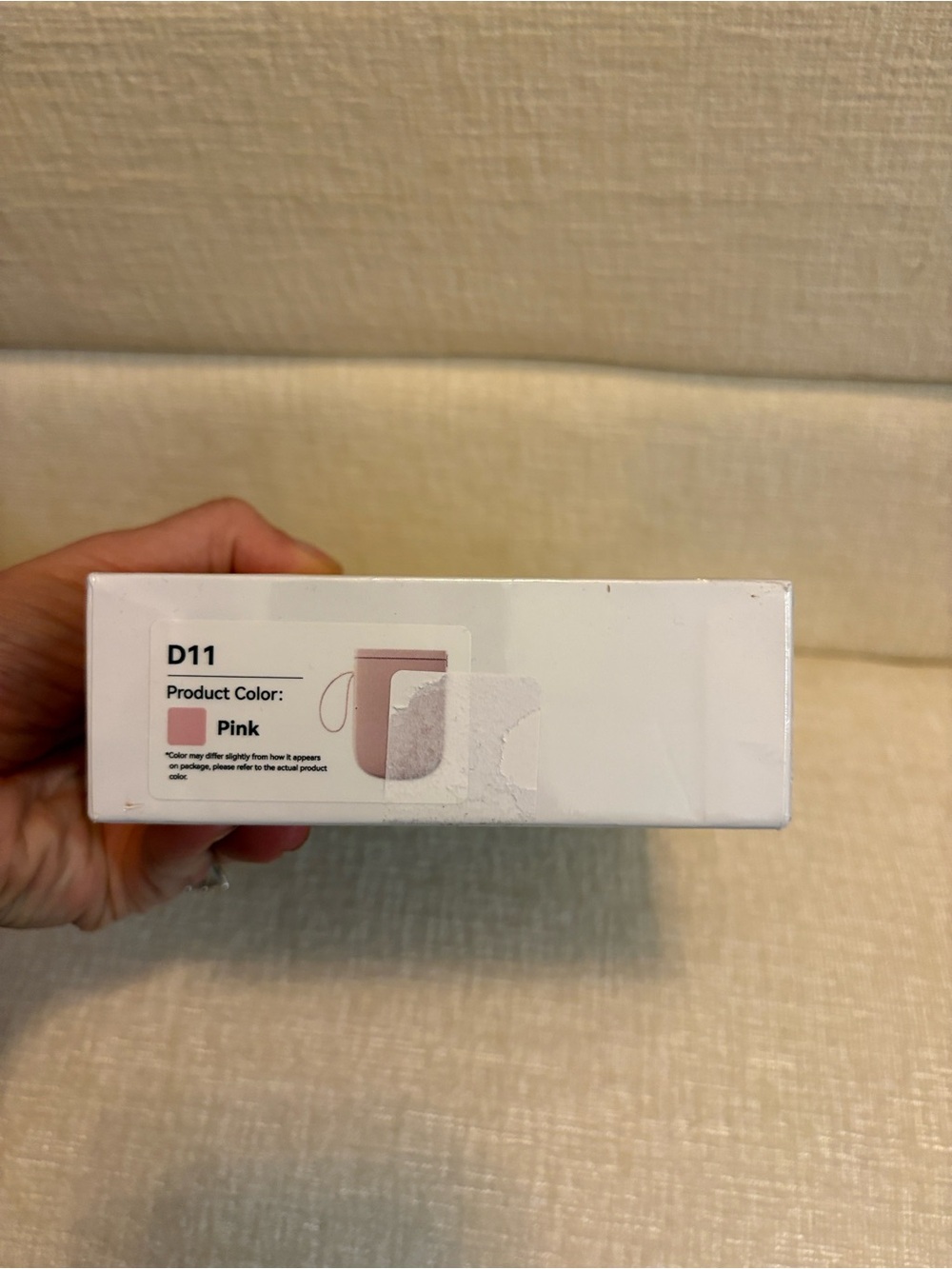 DC White Retail Packaging Box - Picture 2 of 3
